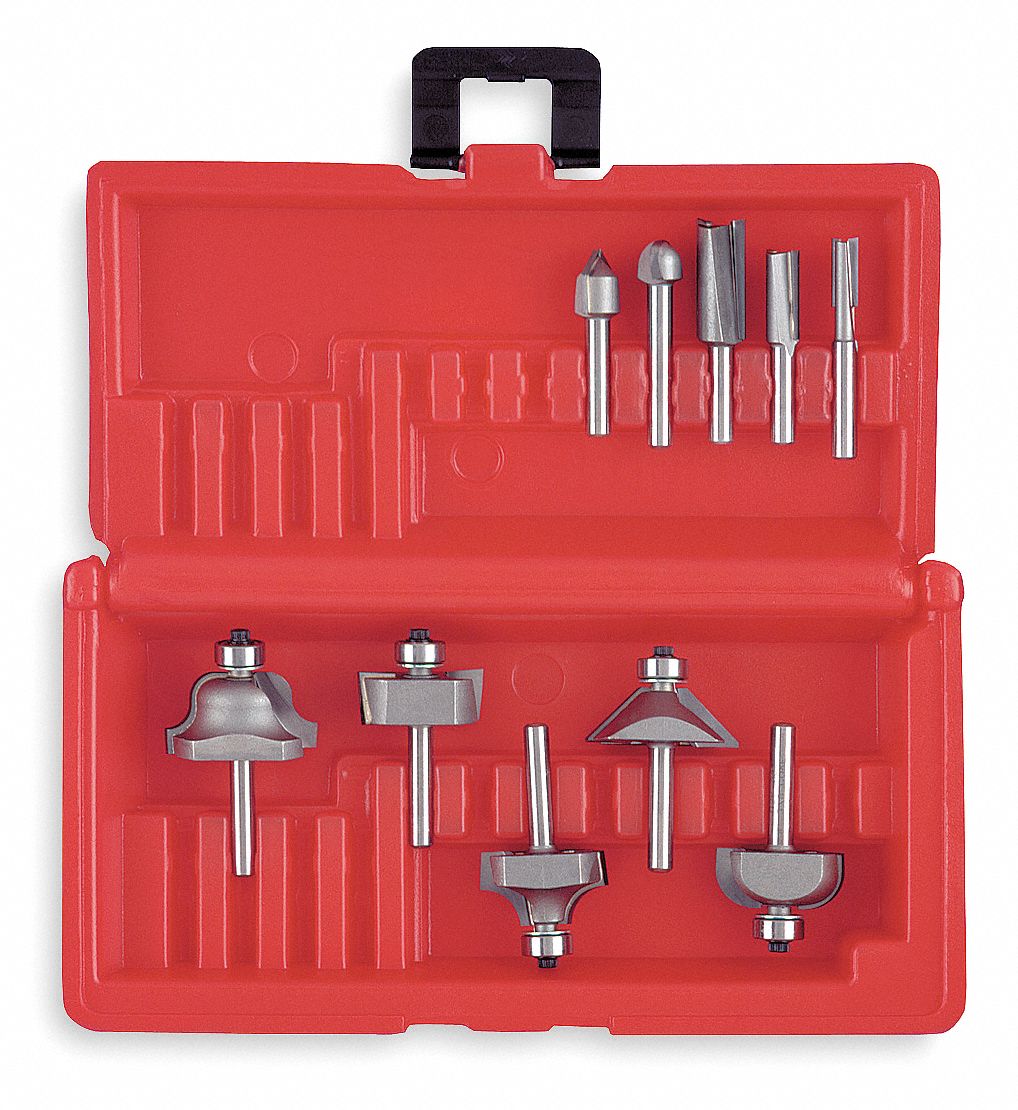 Carbide Router Bit Set Grainger