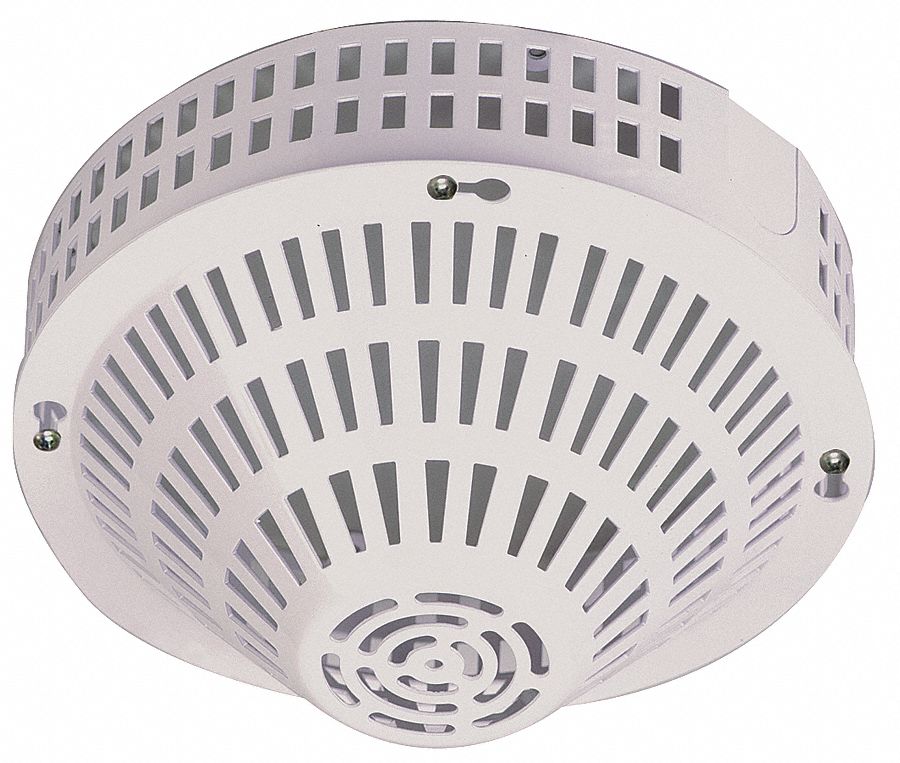 SAFETY TECHNOLOGY INTERNATIONAL Smoke Detector Guard, Steel, Surface