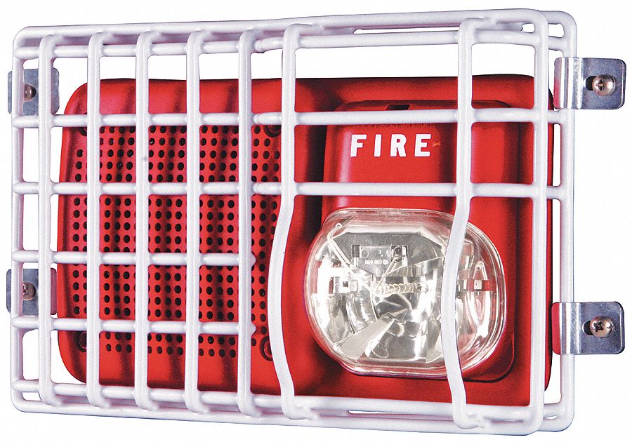 SAFETY TECHNOLOGY INTERNATIONAL Audible and Strobe Guard, 9 ga Coated