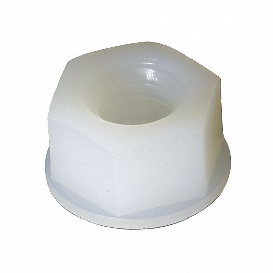 GRAINGER APPROVED Lock Nut Inch, Plain, 832 Thread Size, Self
