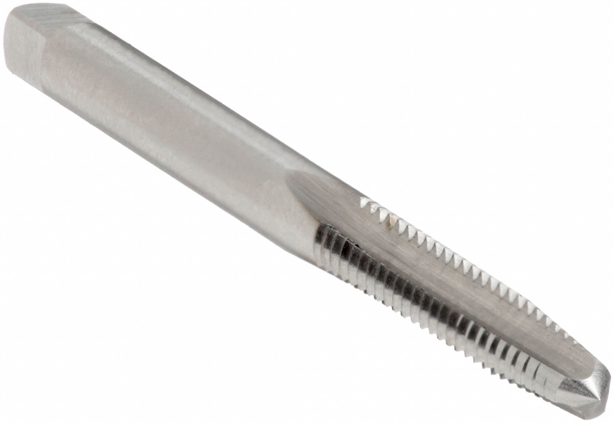 5305 TAP, BRIGHT, 0 ° , HSS, #10-32, STRAIGHT SHANK, 2⅜ IN L, 1½ IN SHANK, PIPE, ANSI