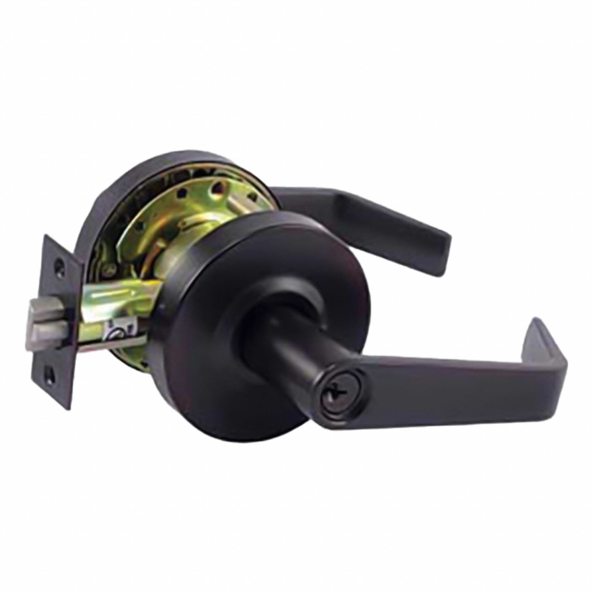 Door Lever Lockset: Storeroom Lever Locksets, Bronze