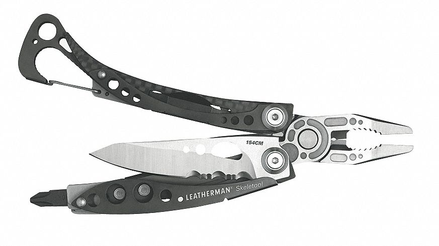 MULTI-TOOL PLIER, 7 TOOLS, 7 FUNCTIONS, 4 IN CLOSED L, 7 3/4 IN OPEN L