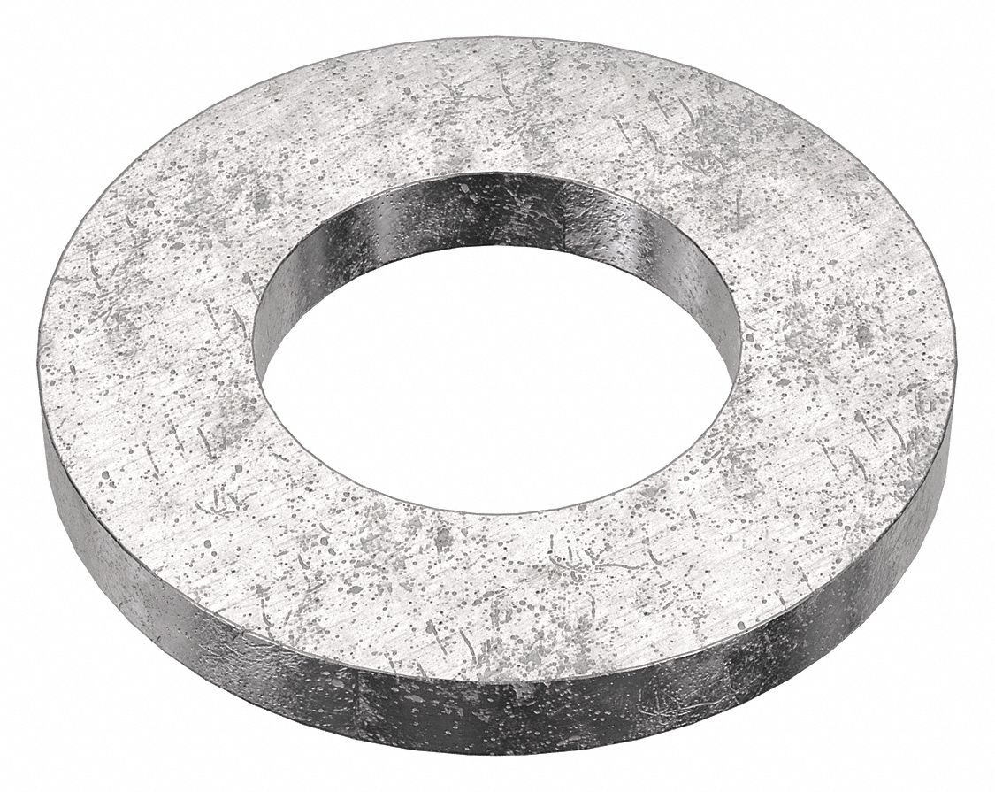 Large O.D. Oversized Washer: 316, Stainless Steel, 1/4 in Screw Sz, 0.266 in In Dia, 316, 25 PK