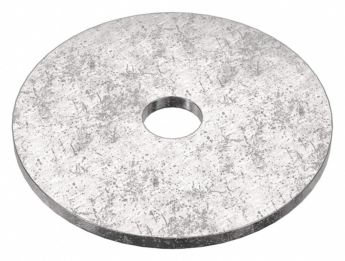 For Screw Size 1/4 in, Stainless Steel, Fender Washer 4ART6Z0462188