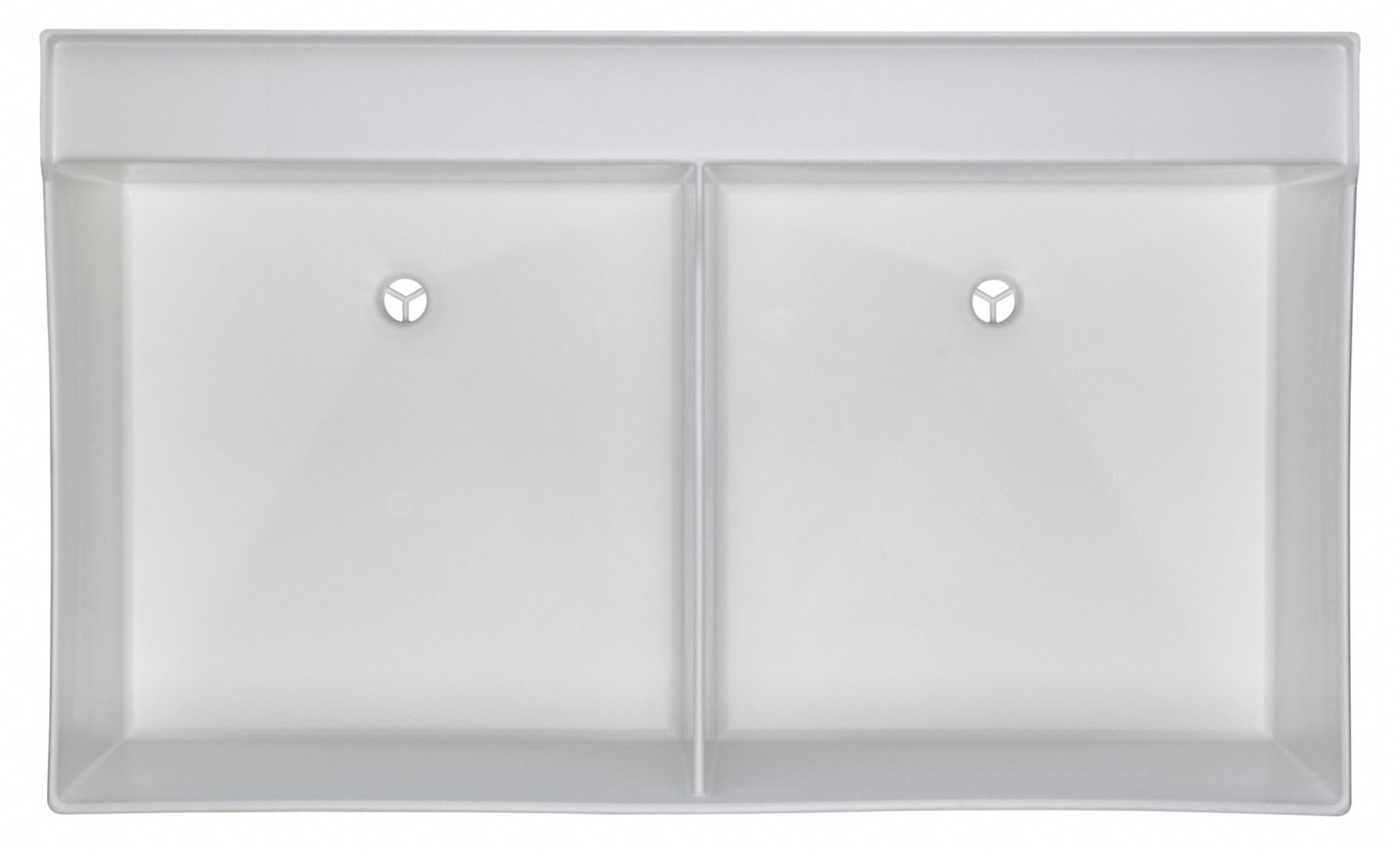 MUSTEE Utility Sink E. L. Mustee, Polypropylene, 34 in Overall Ht, 24