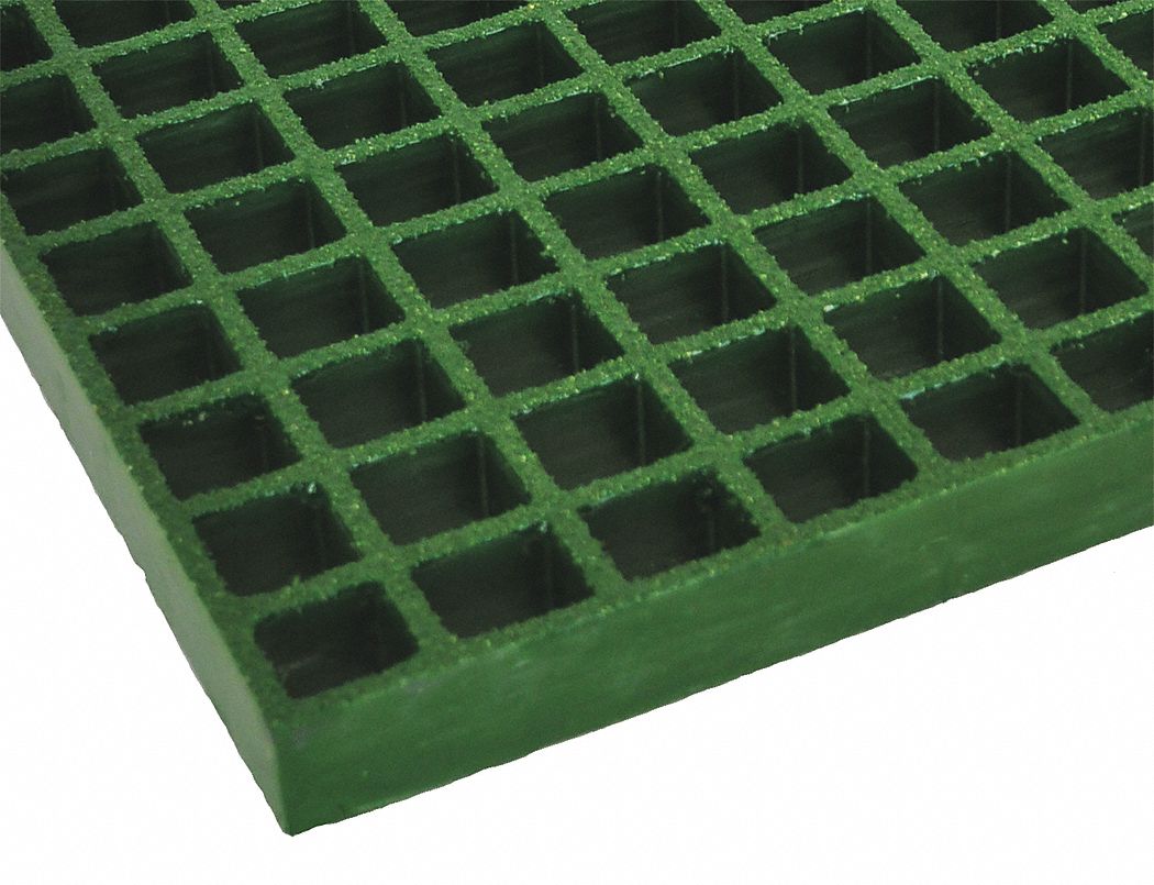 MOLDED GRATING,SPAN 10 FT.