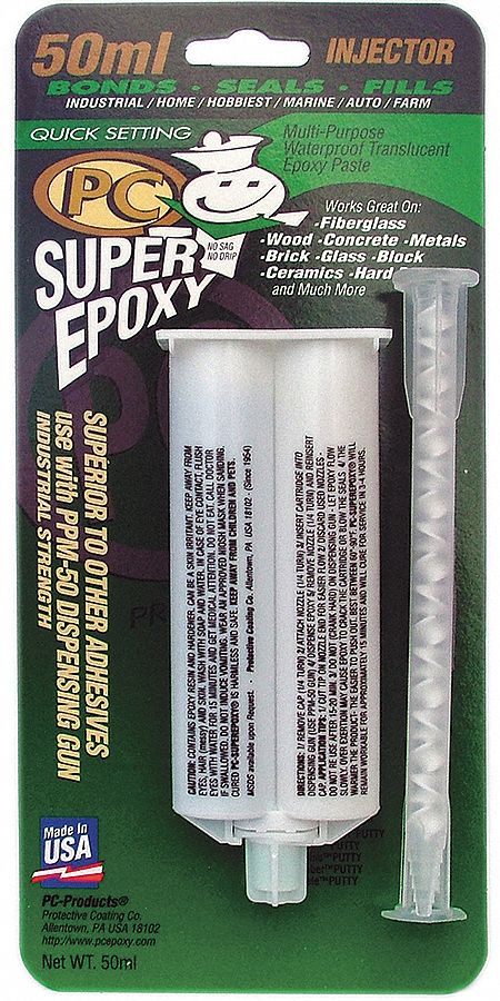 EpoxyAdhesive DualCartridge 1 1 MixRatio