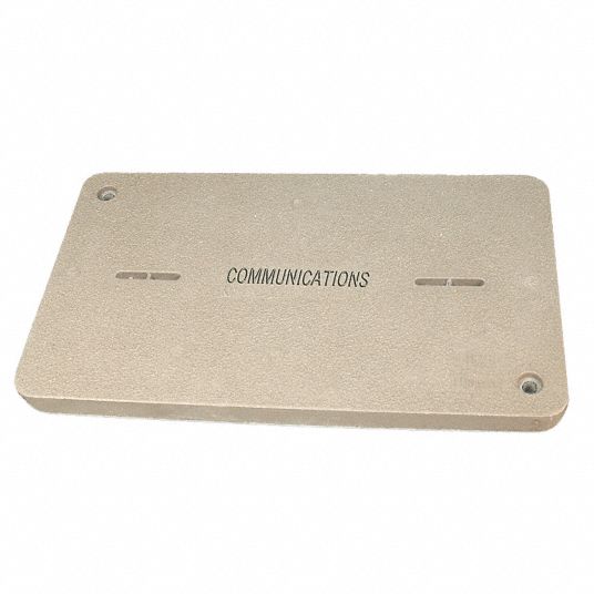 QUAZITE Underground Enclosure Cover: Communications, 15,000 lb, 19-1/4 x  32-1/4 Enclosure