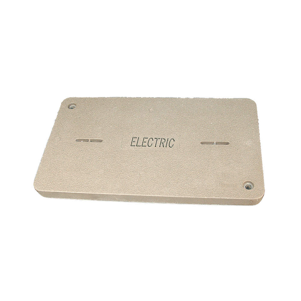 Quazite PG Underground Enclosure Cover For Use With 19-1//4 x 32-1//4 Electric