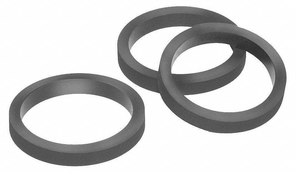 GASKET: FITS SLOAN BRAND, FOR ROYAL, 1½ IN, RUBBER, 48 PK