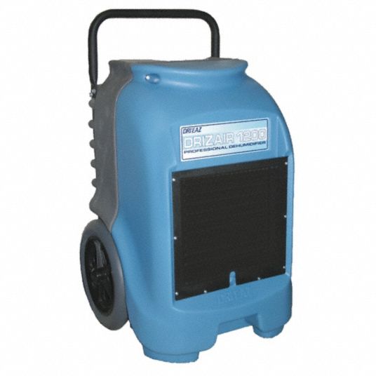 Commercial Dehumidifier with Pump and Drain Hose, Blue/Grey