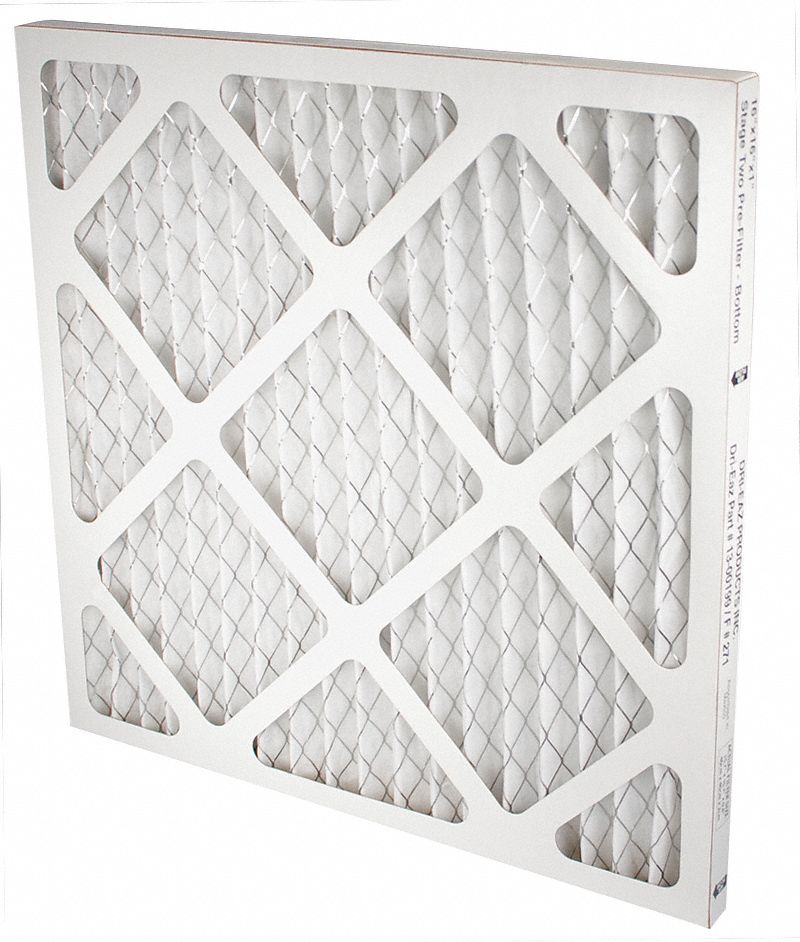 AIR HANDLER Filtro HEPA , Blanco , Microglass , 24x24x12 - Filtros