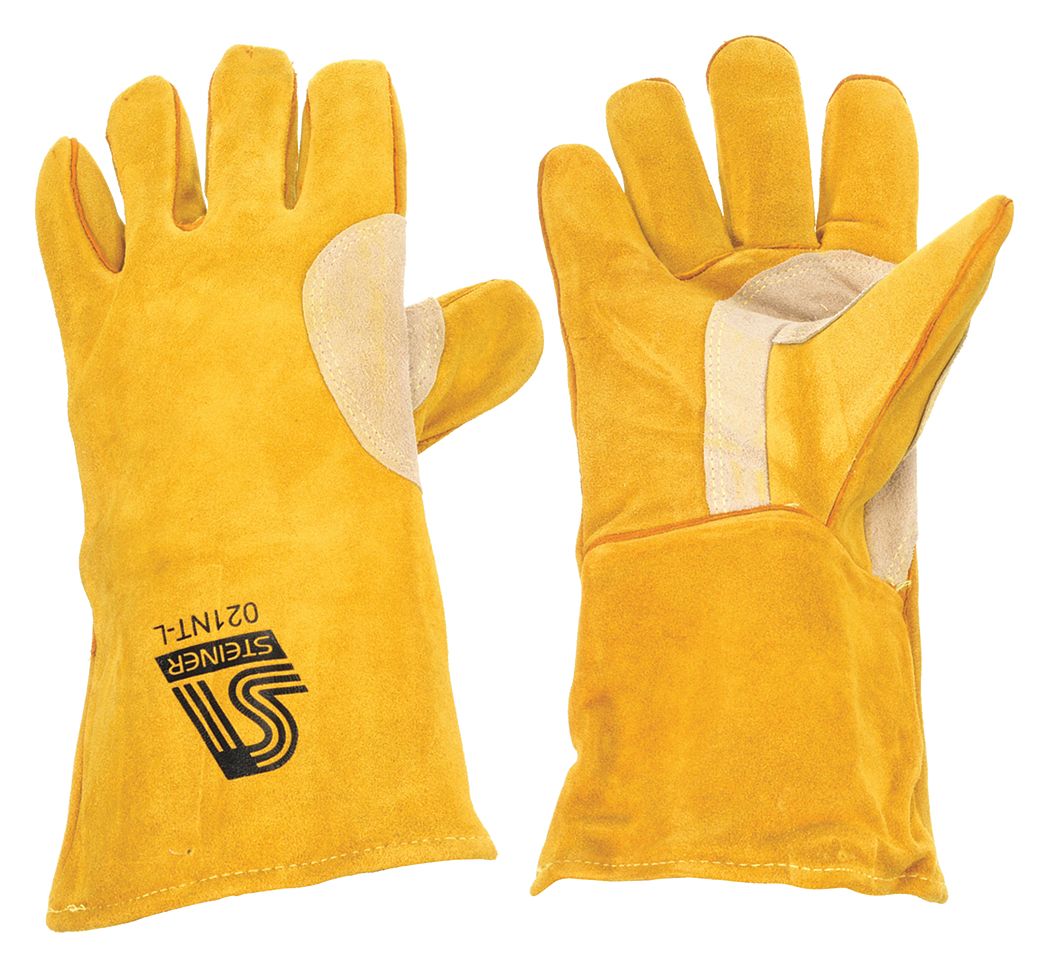 GANTS DE SOUDURE,POUCE KEYSTONE,MANCHETTE GANTELET,PEAU DE VACHE,G