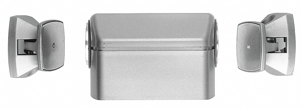 Electromagnetic Door Holder: Floor - Mounted, Aluminum