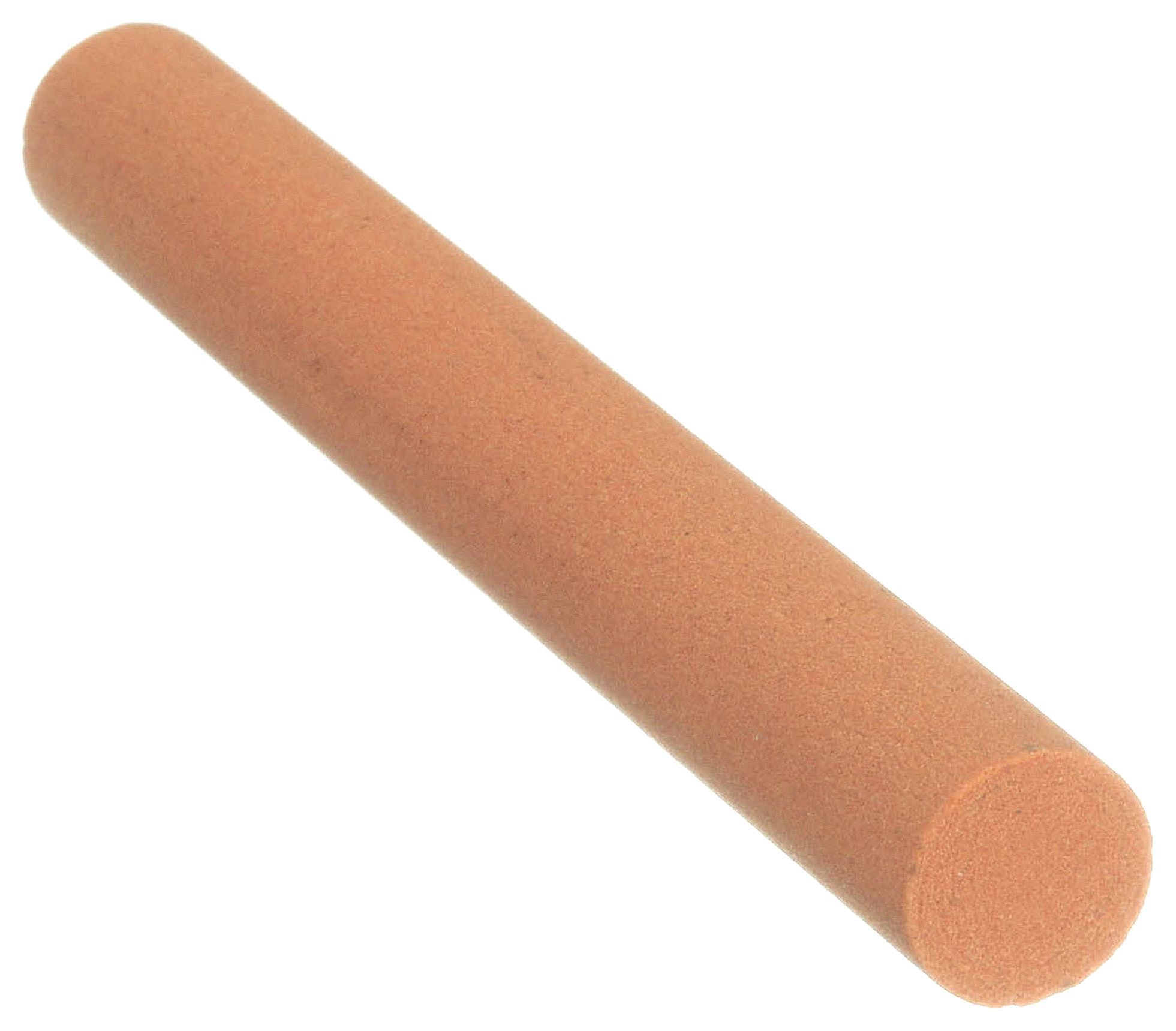 NORTON, Round, 4 in L x 1/2 in W x 1/2 in H, Sharpening File 4B122