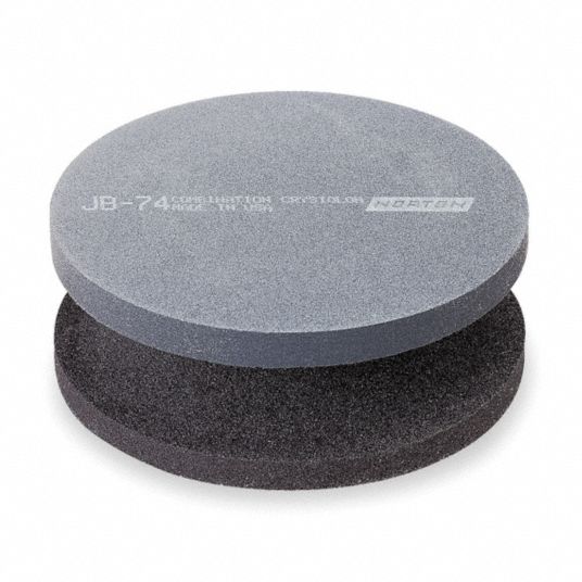 NORTON Combination Grit Sharpening Stone: 4 in L x 1 1/2 in W x 1 1/2 in H,  Silicon Carbide