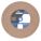 STRAIGHT GRINDING WHEEL, TYPE 1, 10 IN X 1 IN X 1¼ IN, ALUMINUM OXIDE, 100/120 GRIT