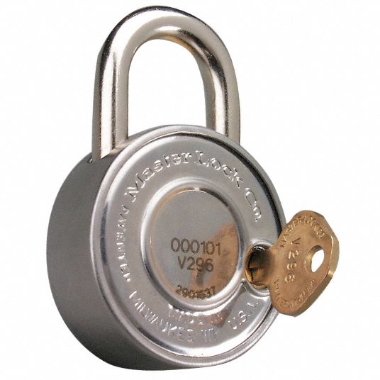 MASTER LOCK Custom Key Code Dial Combination Padlock Control Key