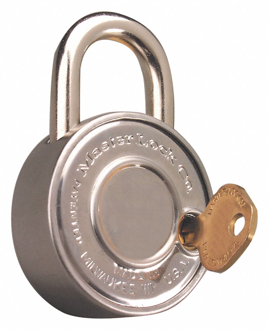 combination and key padlock