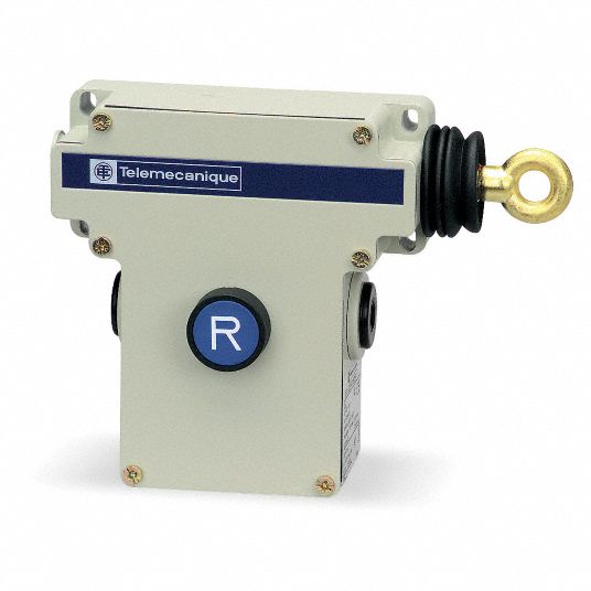 TELEMECANIQUE SENSORS, 3A @ 240V AC, 2NC/2NO, Emergency Cable Pull ...