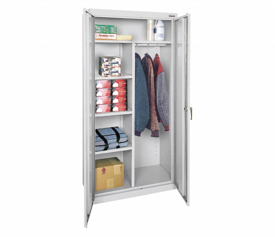 SANDUSKY Gabinete de Almacenamiento Comercial, 72" H, 36" An, 24" Prof