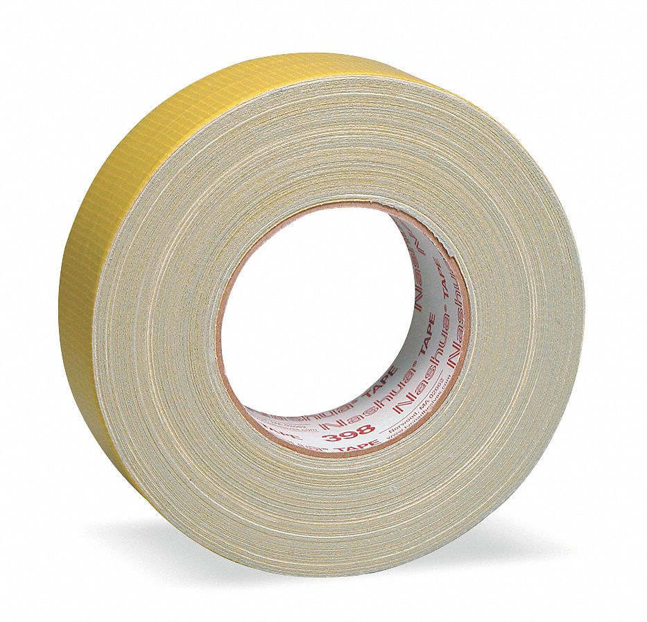 RUBAN ADHÉSIF EN TOILE, 398, USAGE STANDARD, 1-7/8PO X 60VG, JN, 11MIL