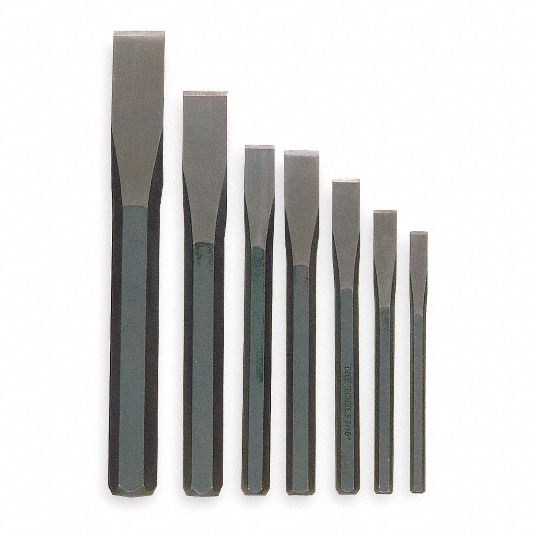 WESTWARD Cold Chisel Set 4BU674BU67 Grainger