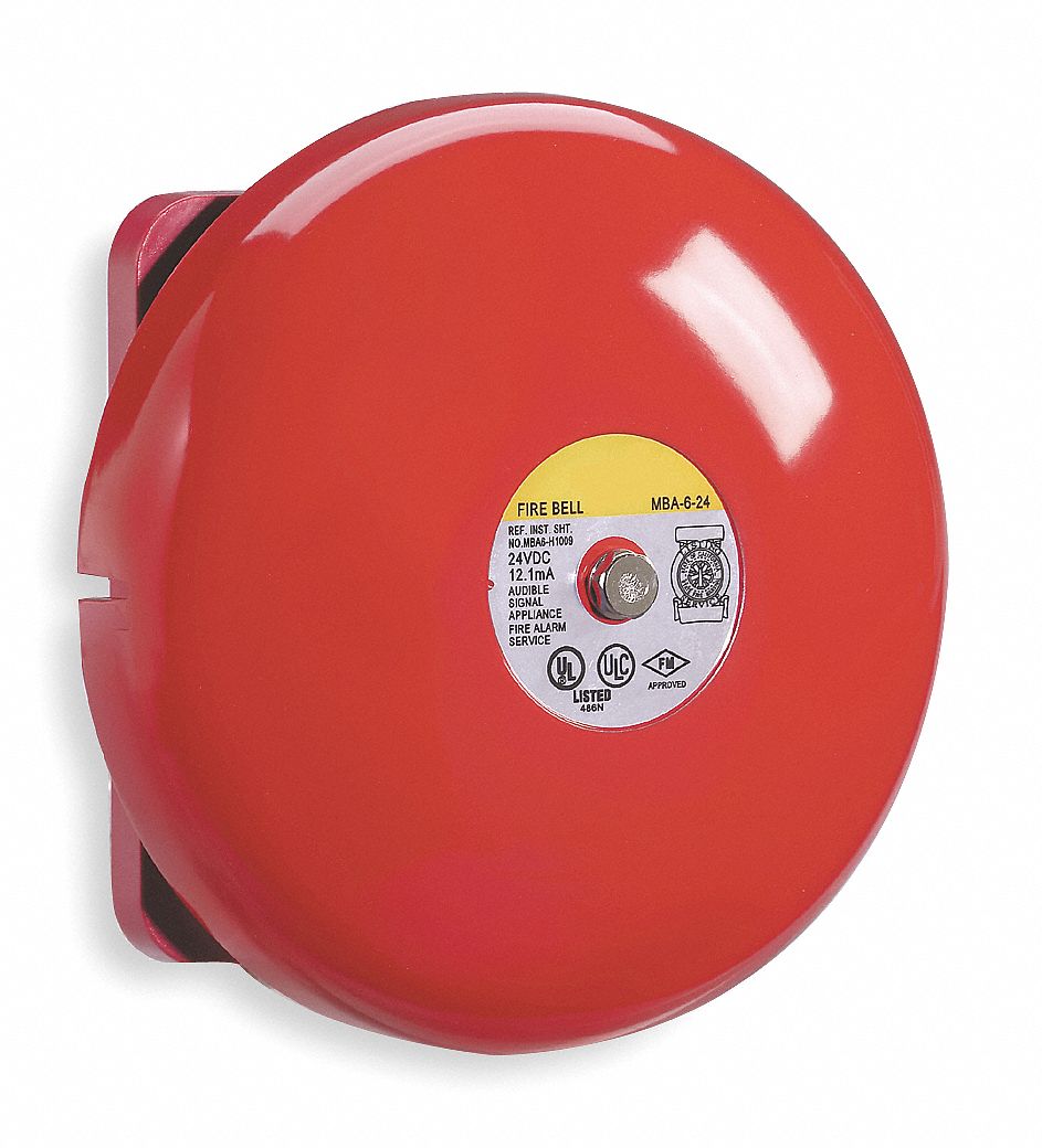 FEDERAL SIGNAL Bell, Fire, Alarm - 4BY41|FSF106-024R - Grainger