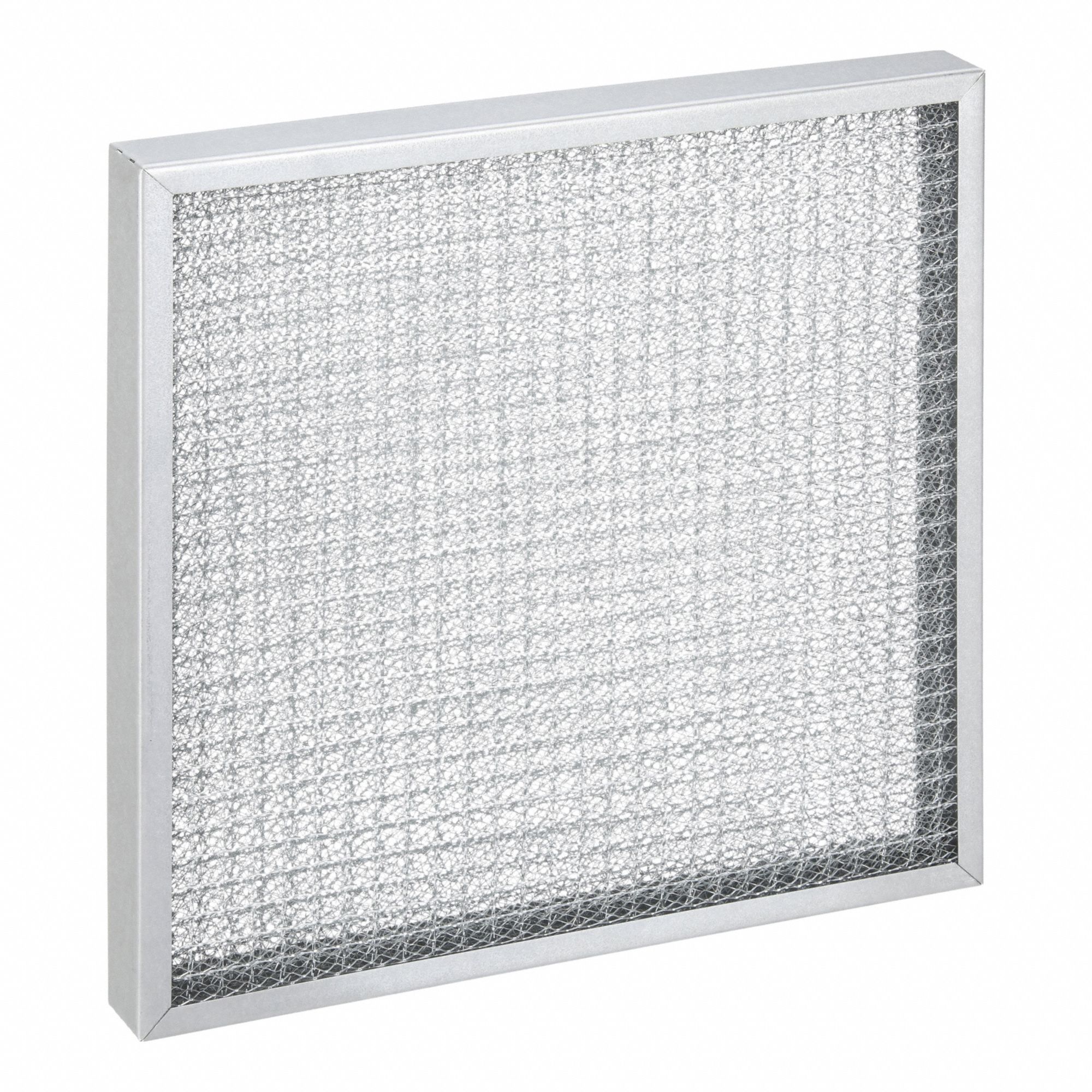 Washable Metal Air Filter: 24 in x 24 in x 2 in, Galvanized Steel, Mesh