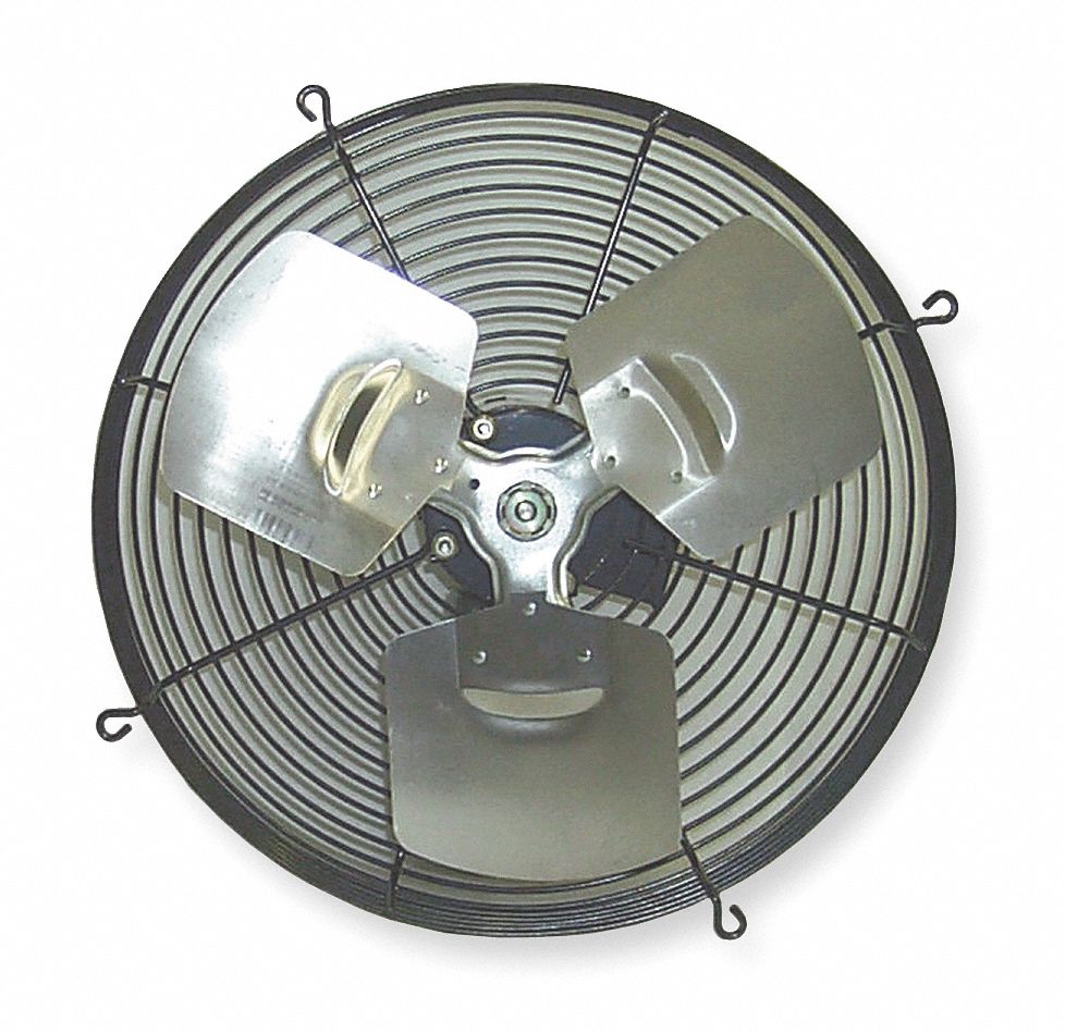 Dayton 18 In Blade Dia Hp Guard Mounted Exhaust Fan 1725 Motor Rpm