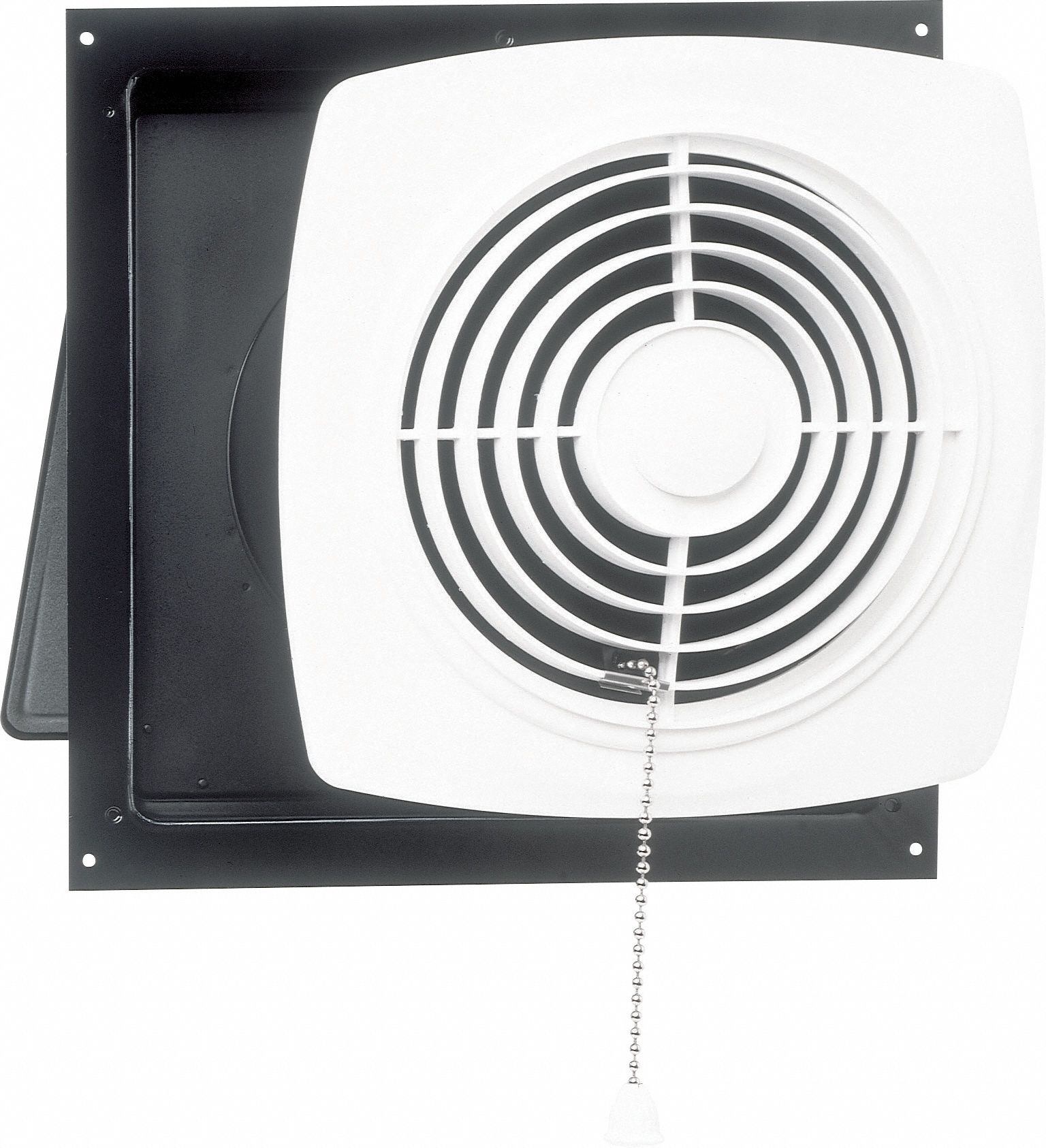 BROAN Exhaust Fan Kitchen Wall Chain Operated Steel Adj 4 1 2 To 9   4C702 1