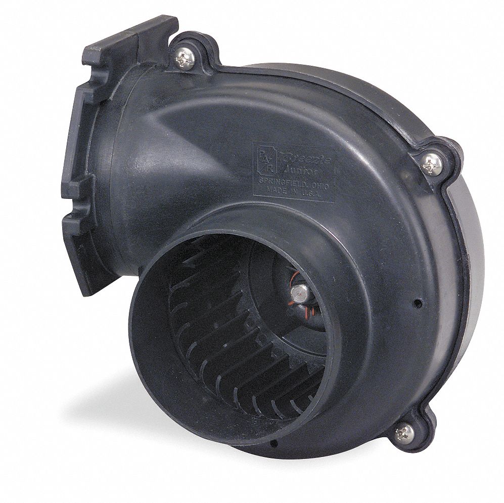 OEM Blower: 3 1/4 in Wheel Dia, Direct Drive, Includes Drive Pack, 12V DC,  1 Ph, Open Dripproof