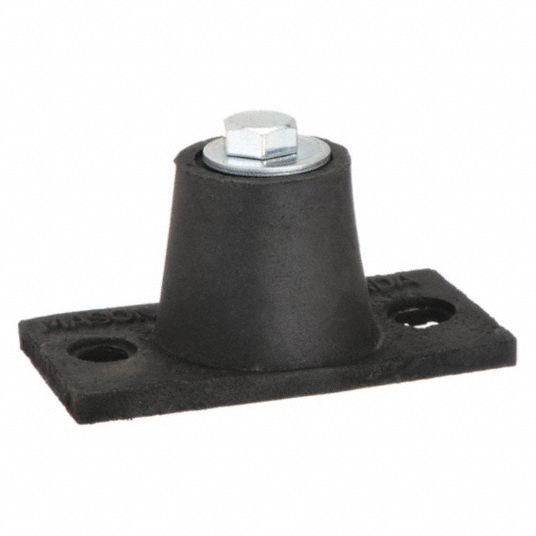 MASON, Neoprene, 45 lb Capacity, Floor-Mount Vibration Isolator - 4C875 ...