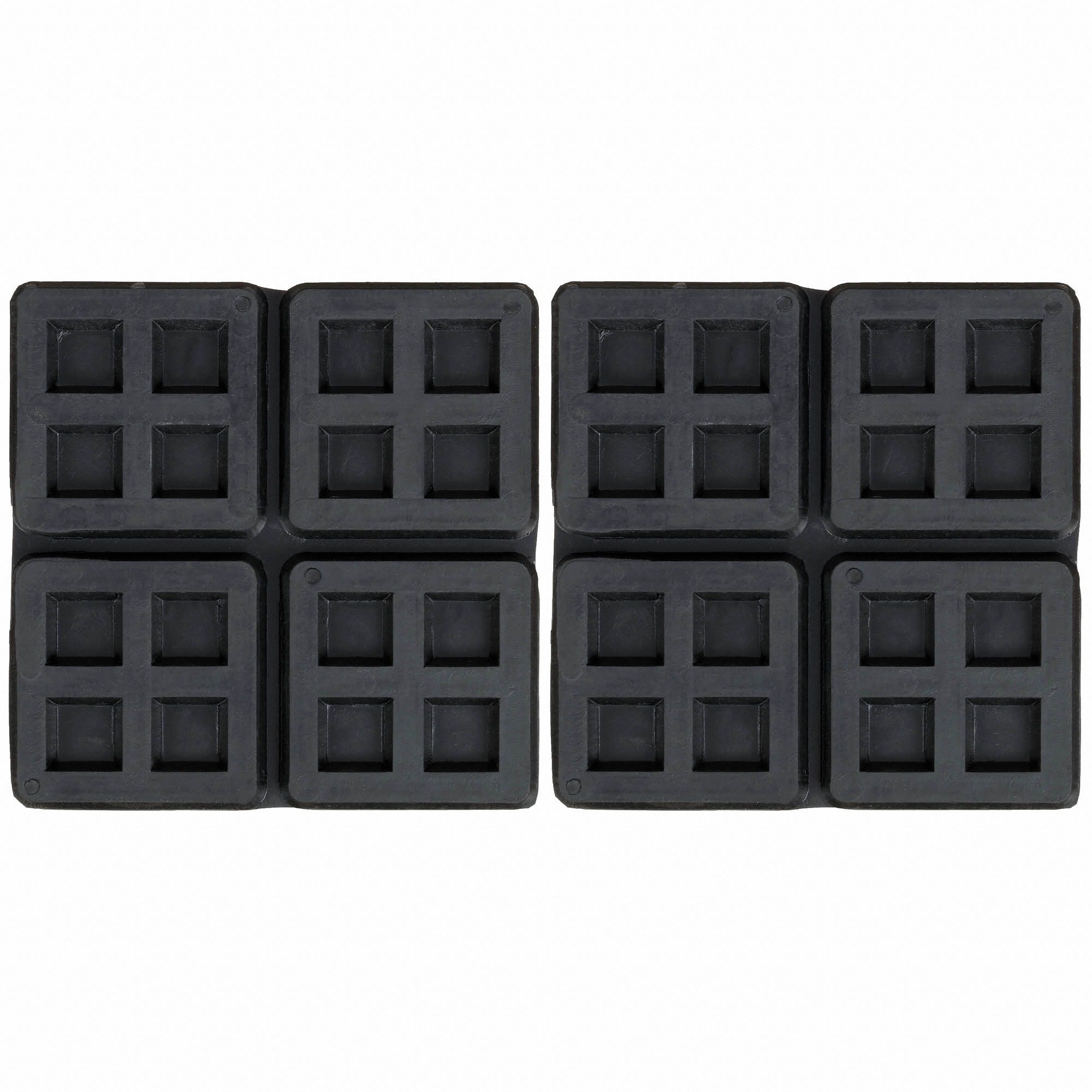 MASON Vibration Isolation Pad, Neoprene, 720 lb Max. Steady Load, 4 in