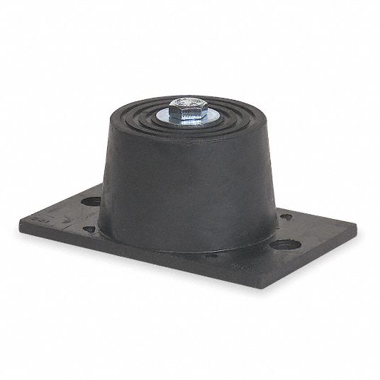 MASON Floor Mount Vibration Isolator, Neoprene, 2150 to 4300 lb ...