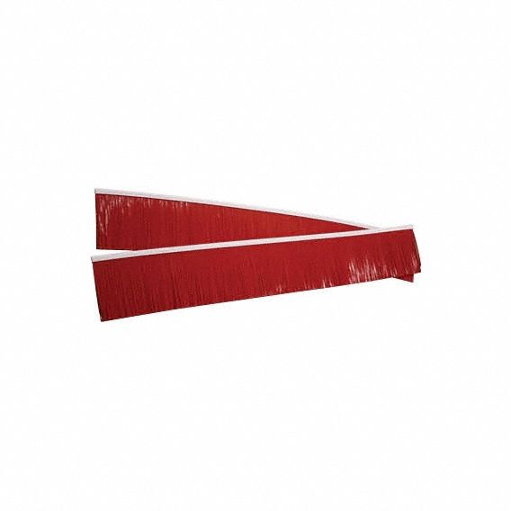 Pro Series Replacement Brushes: Medium Duty, 60 in x 11 in, 8 Rows, Polypropylene, 8 PK