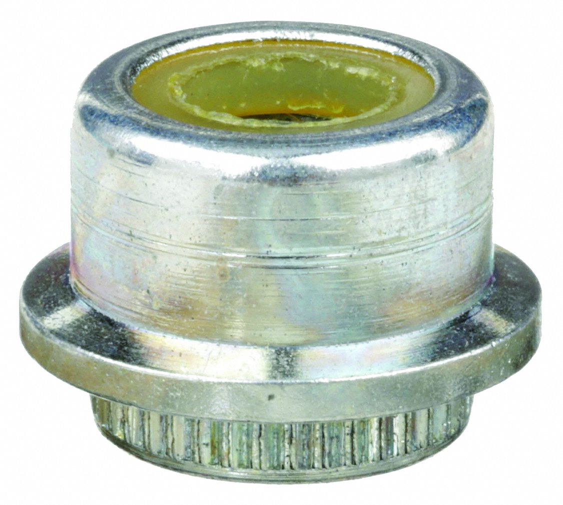 Captive Locknut: Steel, Zinc Plated, #10-32 Dia./Thread Size, 10 PK ...