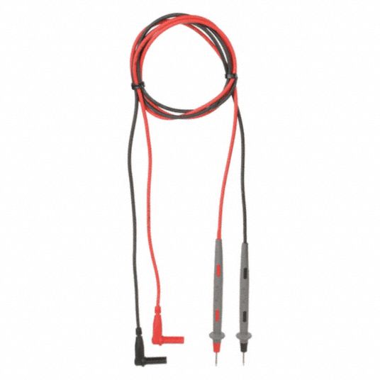 U1167A Test Lead, 4 mm Tips Probes; CAT III 1000 V, CAT IV 600 V, 15 A