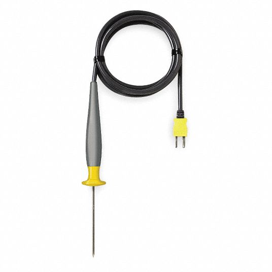 FLUKE Temperature Probe, Type K, For Application Gel