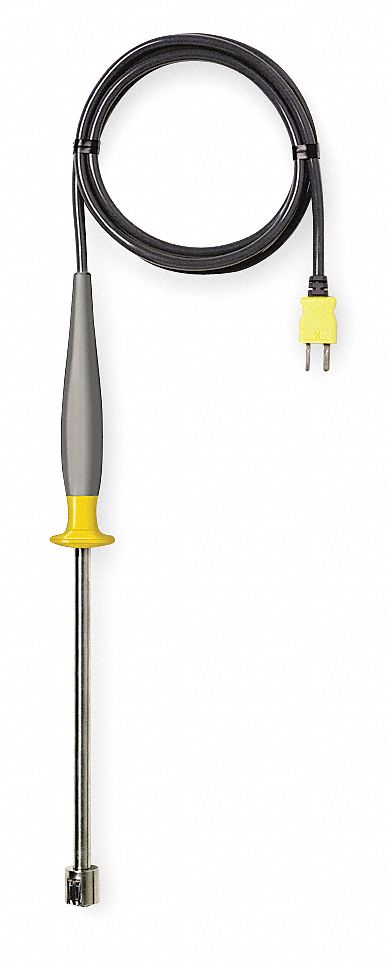 FLUKE Mini K Thermocouple Surface Temperature Probe, -196° to 1112 ...