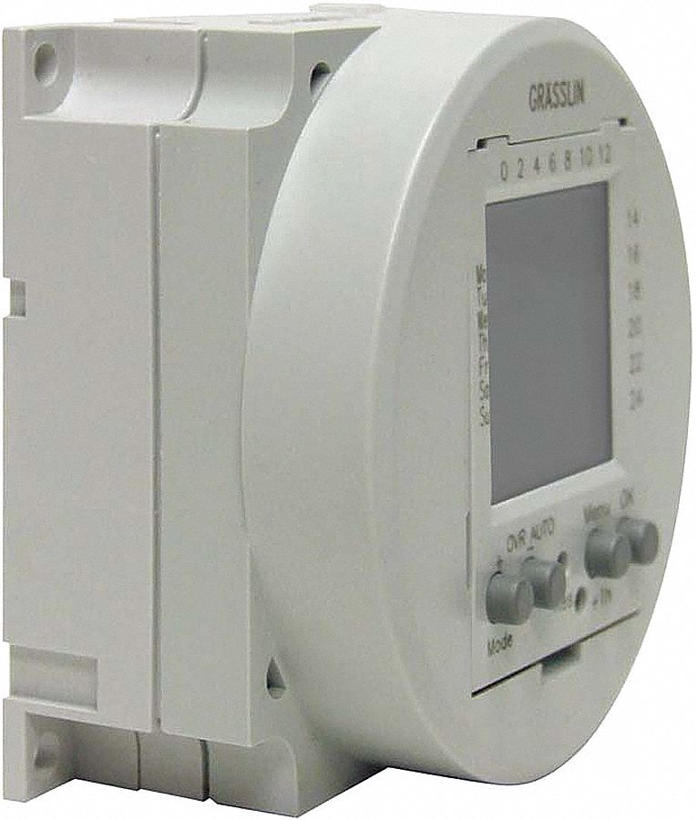 INTERMATIC, 7 day, SPDT-NO/NC, Electronic Timer - 4CCC5|FM1D50E-24 ...