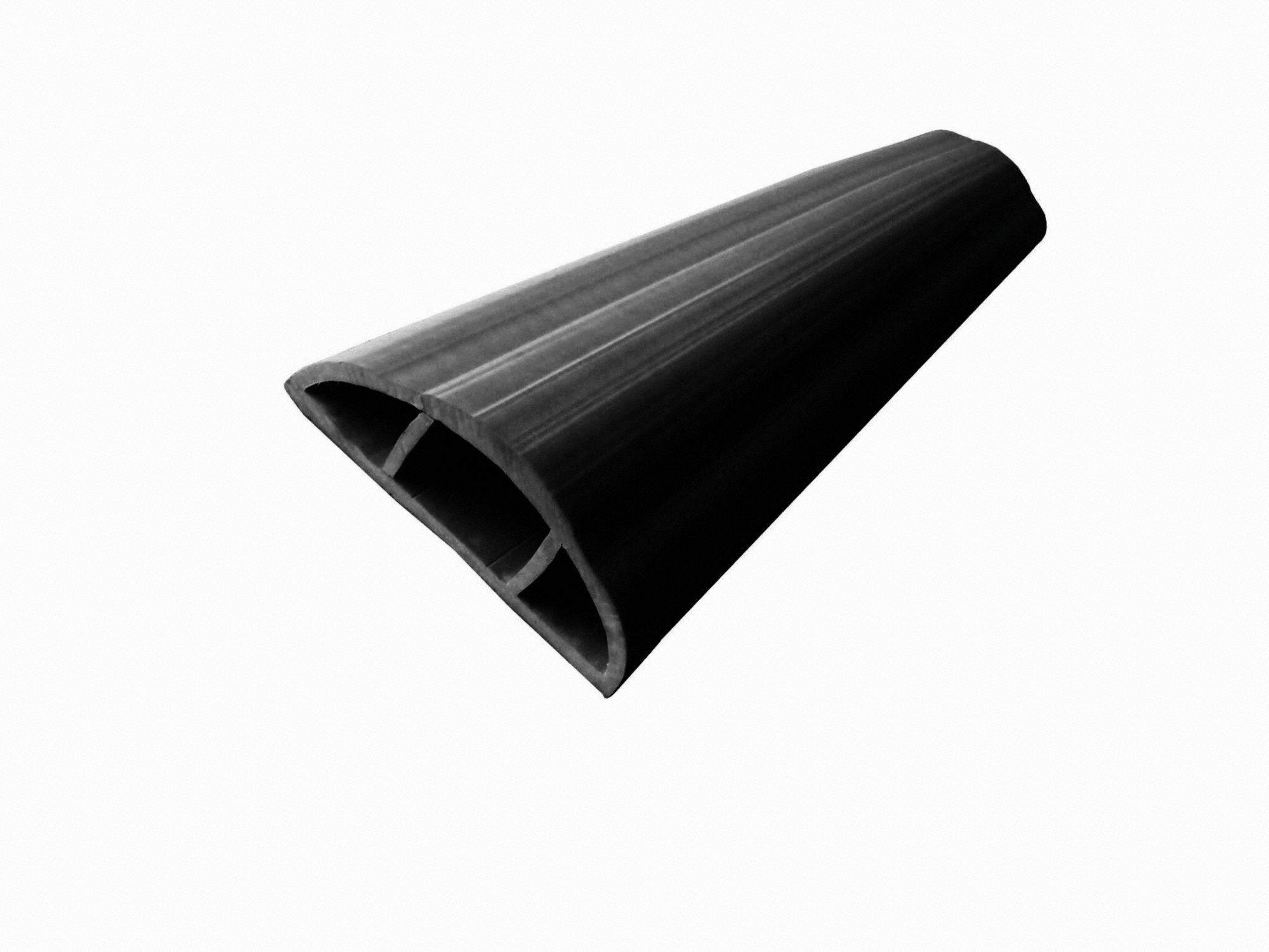 PROTÈGE-CÂBLES, 1 CANAL, P MAX. 1 1/4 PO, 5 1/4 PO LA, 1 5/8 PO H, PVC