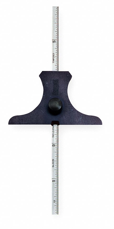 Rule Depth Gage 6 In 32nds/64ths