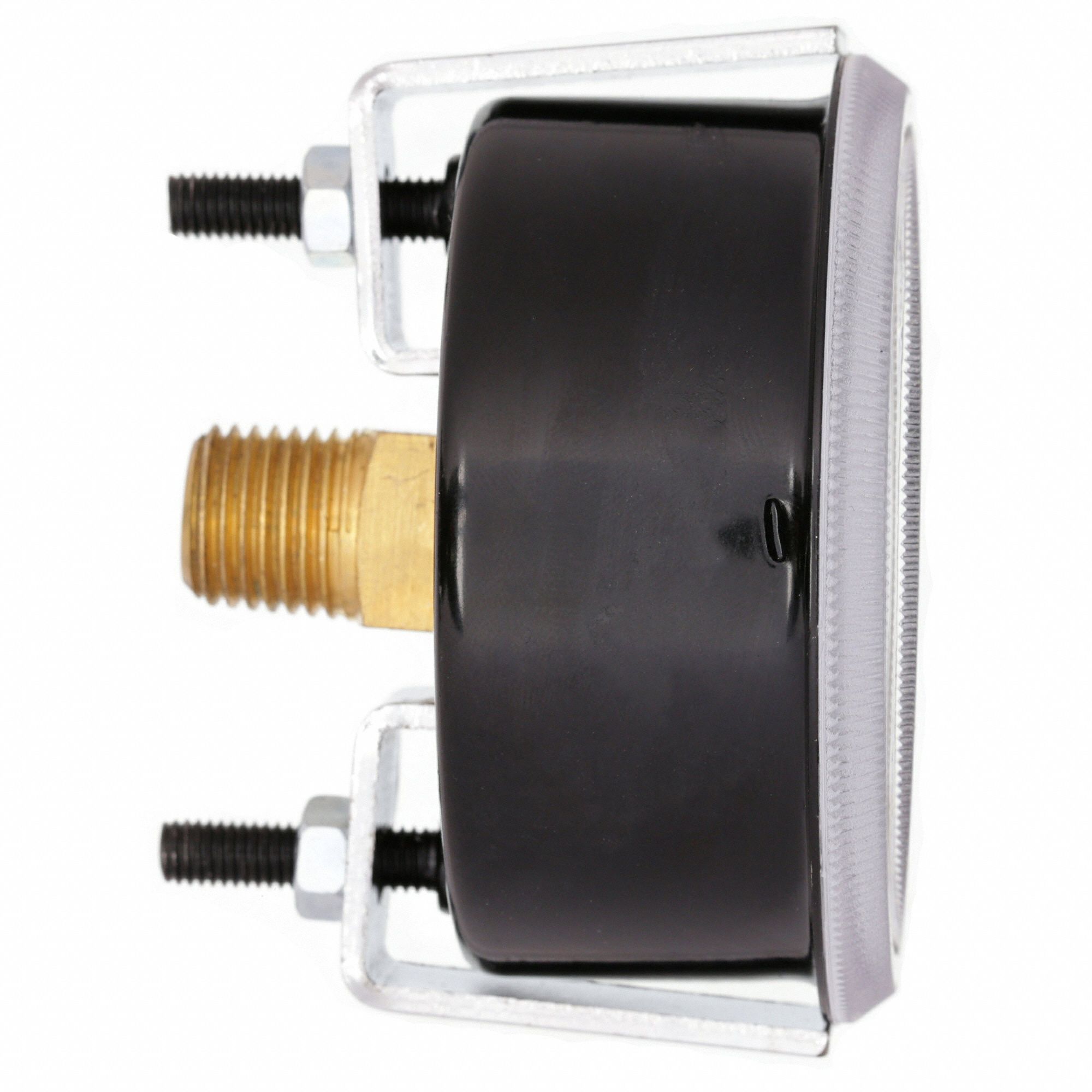 GRAINGER APPROVED PanelMount Pressure Gauge UClamp, 0 to 400 psi, 2