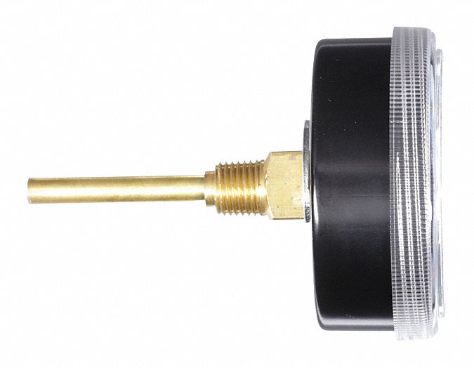 BOILER GAUGE,ROUND,0-75 PSI,60 TO 2