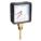 BOILER GAUGE,SQUARE,0-75 PSI,60 TO