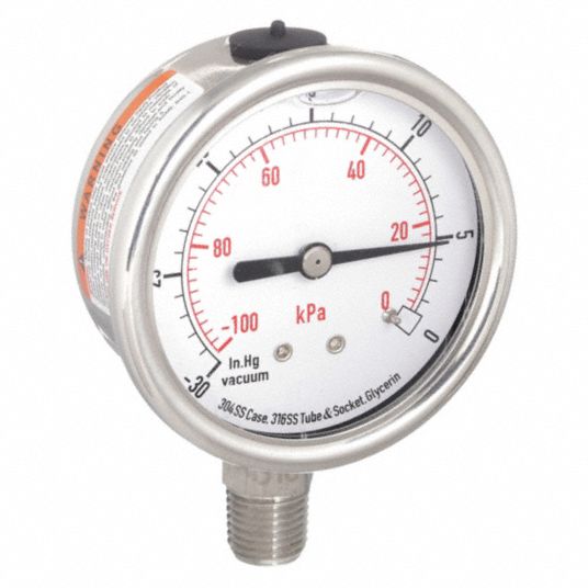 AAVAD 0 To 100 Deg.c Analogue Temperature Gauge, For Industrial