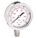 PRESSURE GAUGE, BOTTOM MOUNT, GLYCERIN-FILLED, 0-100 PSI, 1/4 IN, 2-1/2 IN, SS/COPPER