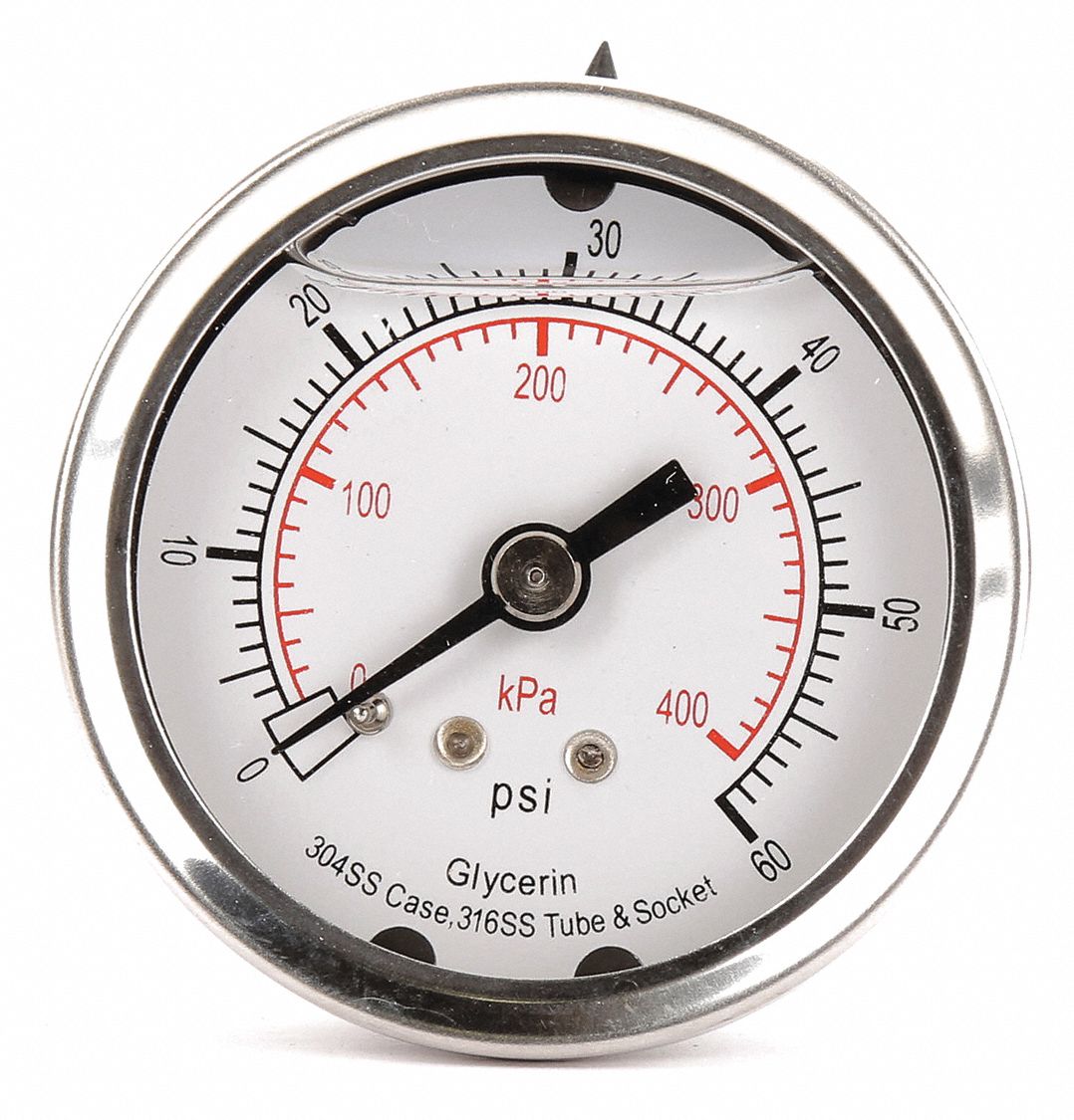 grainger pressure gauge